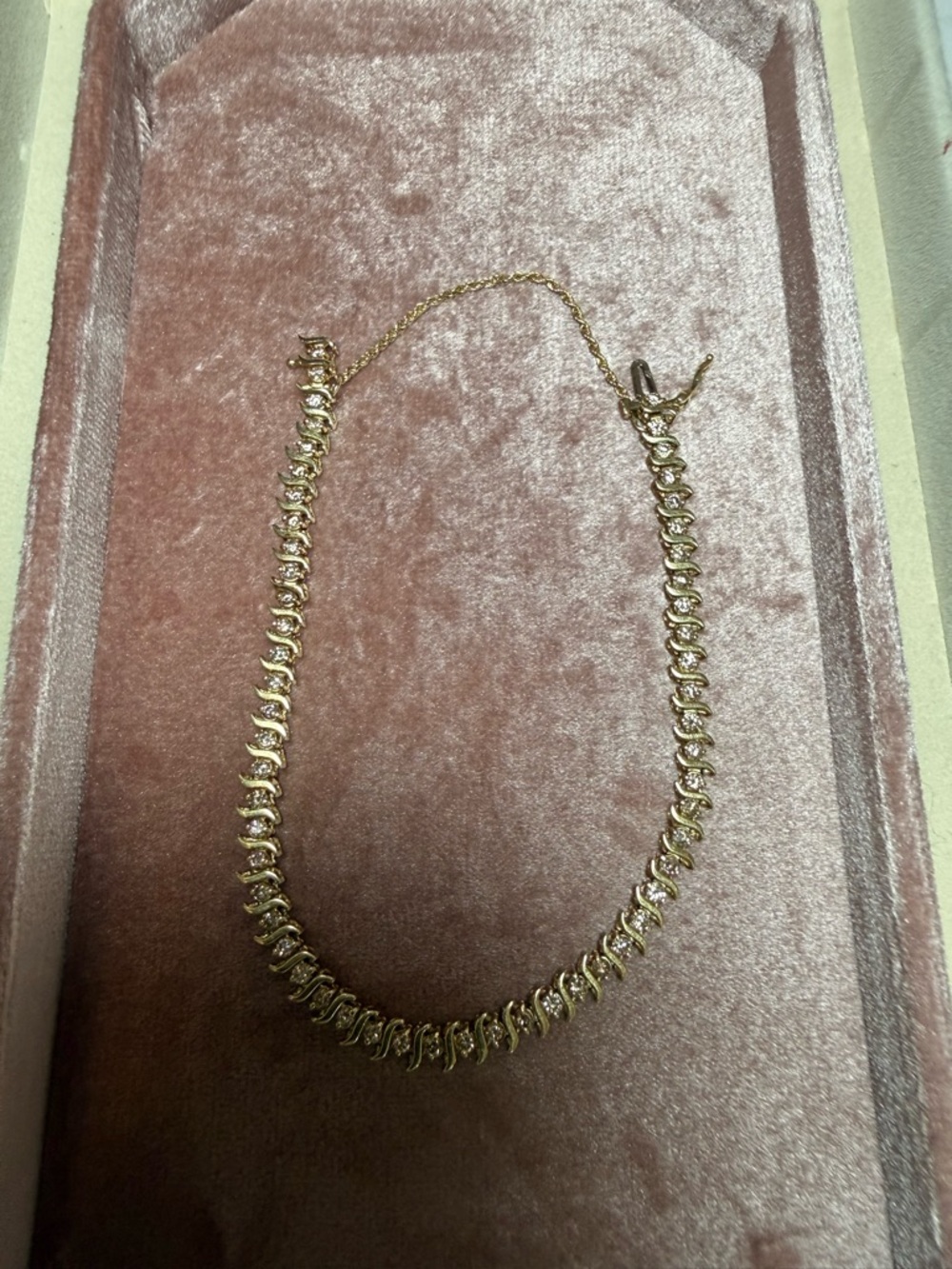 10k Diamond Tennis Bracelet - Picture 2 of 5